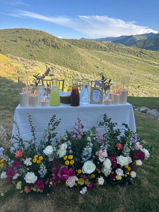 Wedding Sweetheart Table